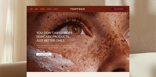 Aura Skincare - eCommerce Website